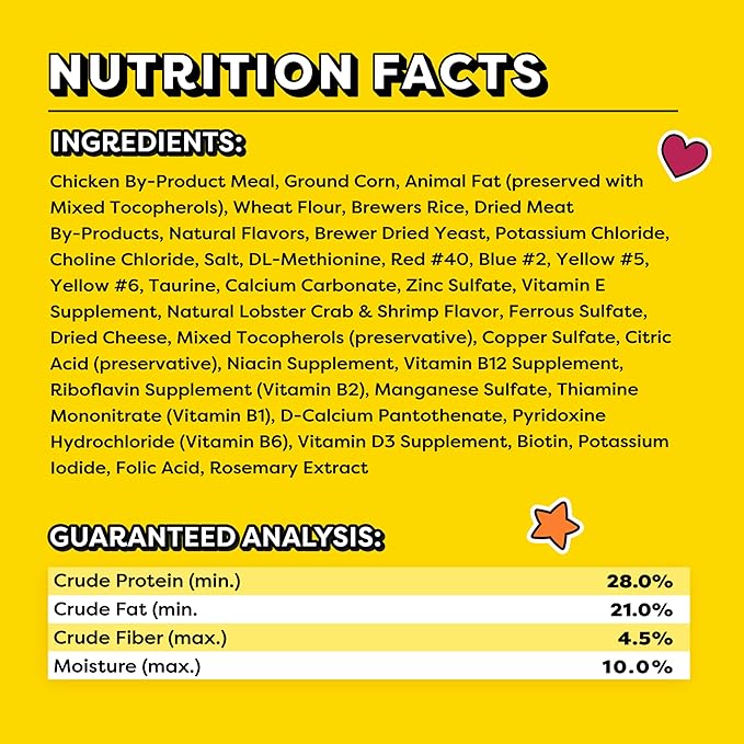 Temptations ShakeUps Crunchy and Soft Cat Treats, Crustacean Celebration Flavor, (12) 2.47 oz. Pouches