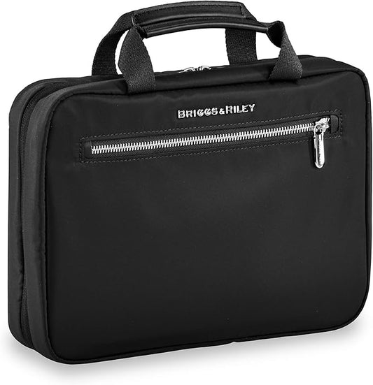 Briggs & Riley Toiletry Kit - Travel Bags for Women & Men, Organizer for Vacation, Dopp Kit for Bathroom Accessories, Makeup, & Skincare