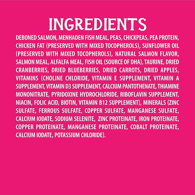 Triumph Free Spirit Deboned Salmon & Chickpea Recipe Dry Cat Food, 3lb.