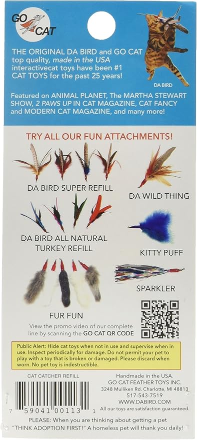 Go Cat Refill - Cat Catcher Mouse Toy Accessory