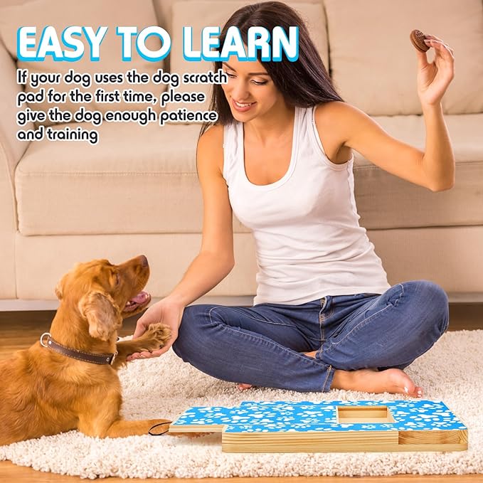 Fulmoon 5 Pcs Dog Scratch Pad Cat Nail File Scratcher Liner Replaceable Sandpaper for Litter Box Furniture Pet Manicure Pedicure Dog Claw Care Replacement Sand Paper 9x11''