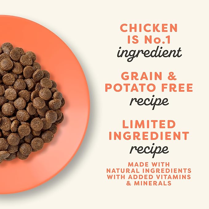 Applaws Complete Dry Cat Food, Grain-Free, Limited Ingredient Food with Added Vitamins & Minerals, Protein, Natural Cat Food, Supports Digestion, Chicken & Salmon (11 Pound Dry Cat Food)