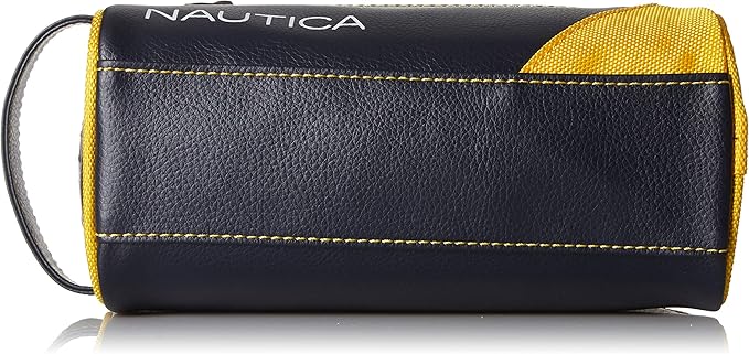 Nautica Men's Top Zip Travel Kit Toiletry Bag Organizer
