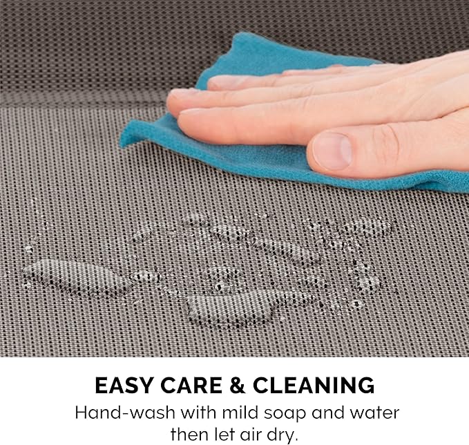 FurHaven Elevated Pet Cots - Cooling & Breathable Nylon Mesh Hammock for Small Dogs & Cats/Easy-to-Assemble/Durable and Reinforced/Perfect for Rest & Relaxation Outdoors - Terracotta Red, Small