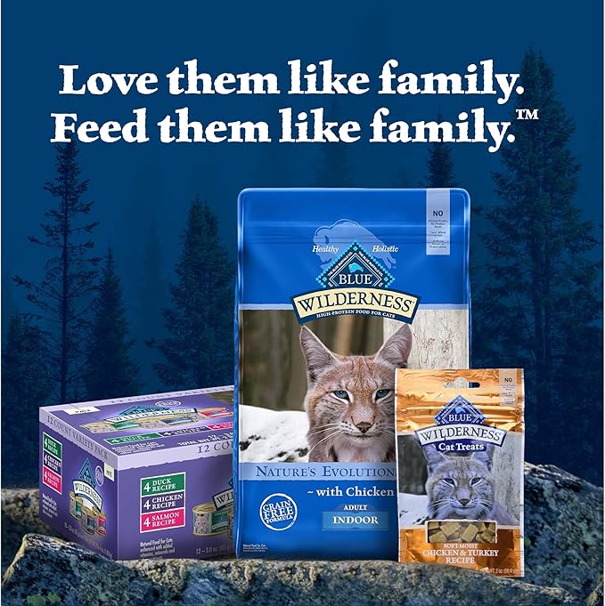 Blue Buffalo Wilderness Wild Delights Adult Flaked Wet Cat Food, High-Protein & Grain-Free, Made with Natural Ingredients, Chicken & Trout Recipe in Tasty Gravy, 3-oz Cans (24 Count)