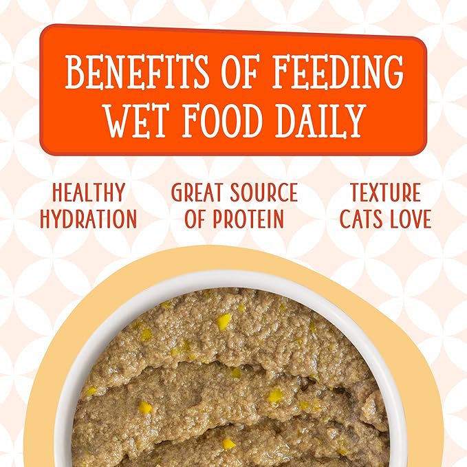 Weruva Cats in The Kitchen Paté, The Breakfast Cat with Chicken & Pumpkin, 3oz Pouch (Pack of 12)