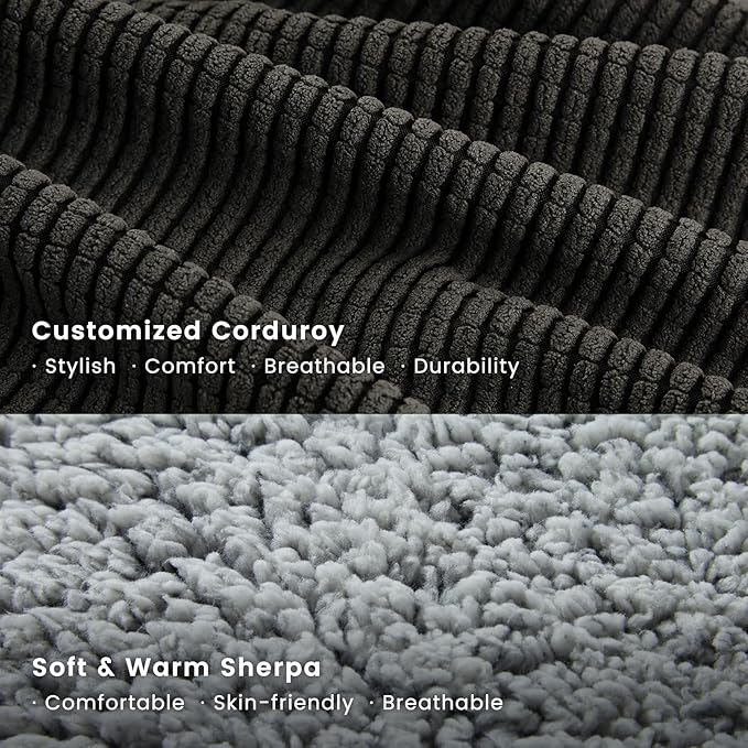 Miguel Washable Cat Beds for Indoor Cats with Removable Cushion, Easy to Wash Small Pet Sofa Bed with Side, Rectangle Bolster Kitten Bed Calming Cuddle Puppy Bed with Anti-Slip Bottom, Gray 18 Inch