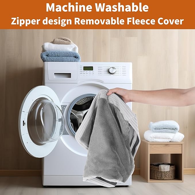 Heated Cat Bed for Indoor Cats and Small Dogs,Automatic Constant Temperature Heating, Anti-Slip Bottom and Machine Washable