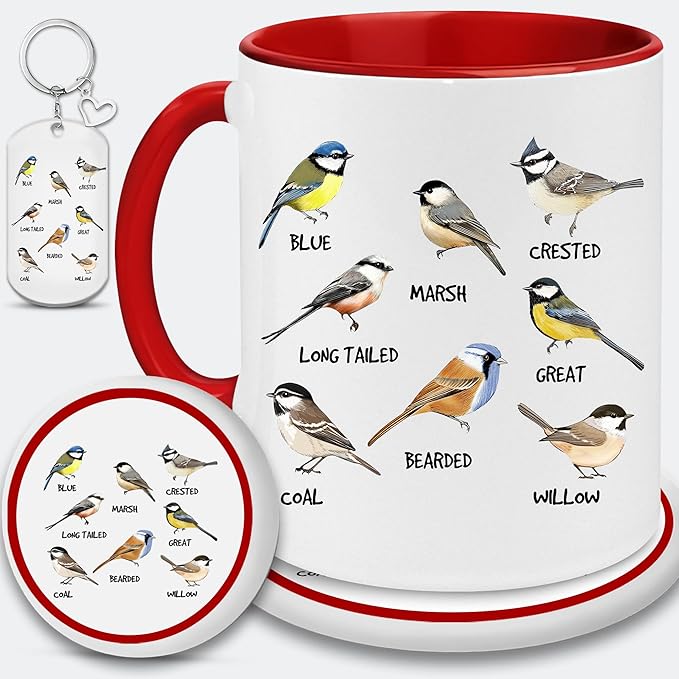 Bird Mug - Bird Gifts For Bird Lovers - Bird Watching Gifts - Fowl Language Bird Mug - Bird Coffee Mugs - Nice Bird Coffee Mug - Bird Themed Gifts - Bird Cup - Birthday Gag Gifts For Women, Men