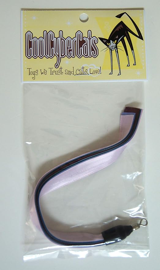 Ribbon, Leather and Fur Attachment Cat Toys - Fit Wildcat and Popular Bird and Catcher Type Wands/Poles (Ribbons)