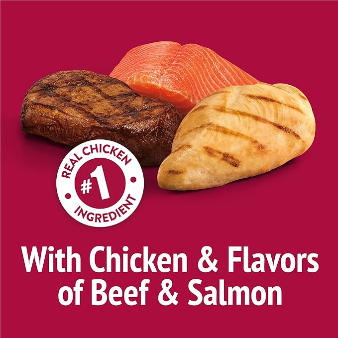 Purina Friskies Cat Treats, Party Mix Mixed Grill Crunch - (Pack of 6) 6 oz. Pouches