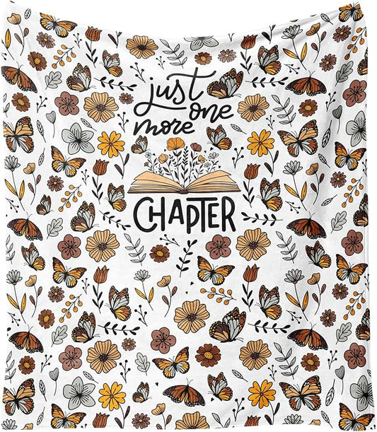 Book Lovers Gifts Blanket,Teacher Gifts for Women Men Book Lover Teacher Librarian Birthday Read Fleece Throw Blanket,Flannel Throw Blanket for Home Living Room Couch Bed Chair Dorm Decor 60"x50"