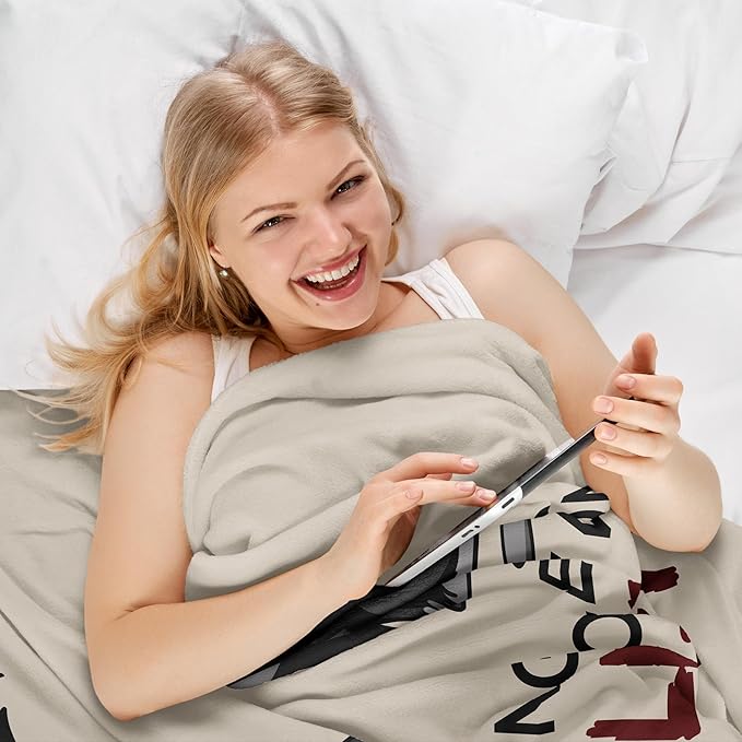 Birthday Gifts for Women, Funny Female Birthday Cat Gifts for Women Who Have Everything, Gift for Her, Mothers Day Christmas Cat Funny Gift Blanket 50"x60"