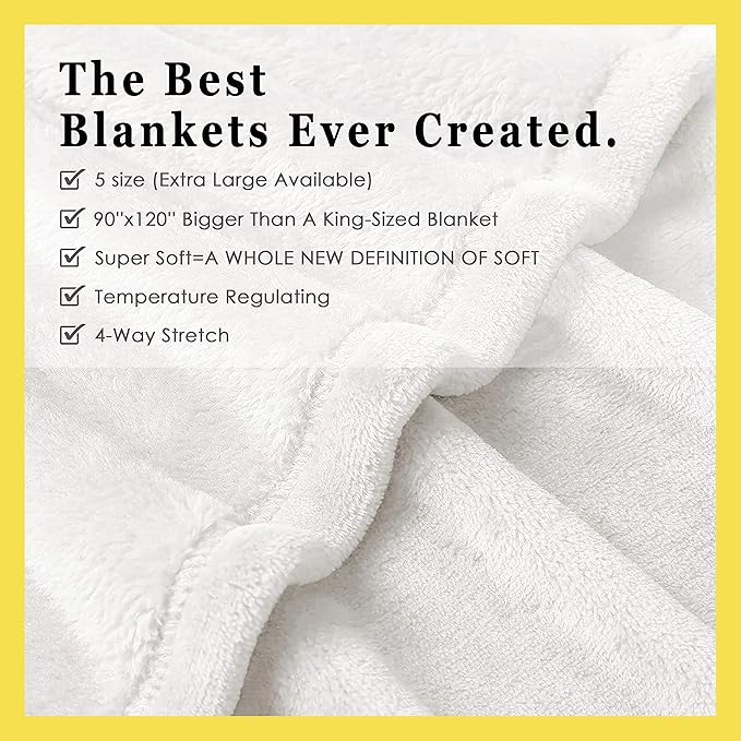 RAMEN BLANKET My Spirit Animal are Horses Blanket Throw Super Soft and Cozy Blankets for Home Decoration, Couch, Bed, Sofa 60 in x 50 in Medium for Teen for All Seasons