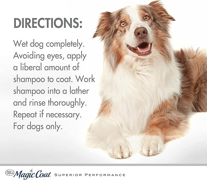 Four Paws Magic Coat Detangling Shampoo for Dogs Detangling Dog Shampoo 16 Ounces (1 Count)
