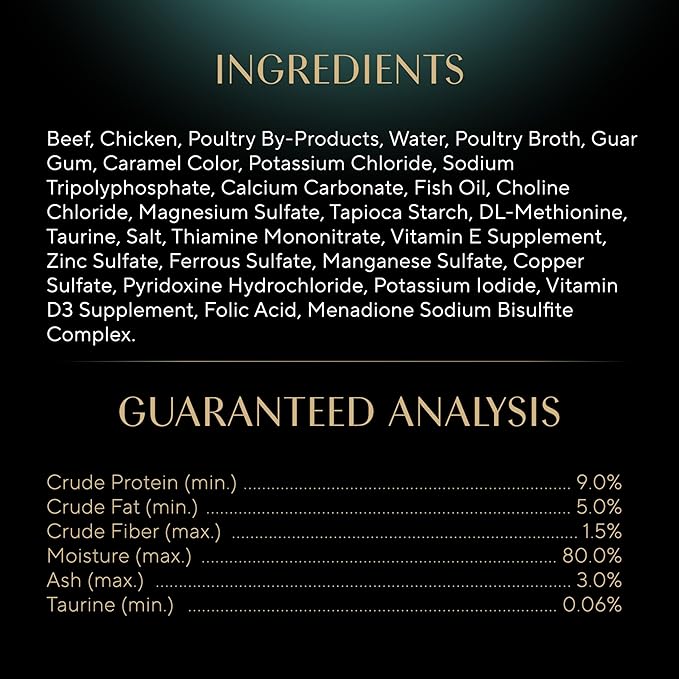 Sheba Perfect Portions Paté Adult Wet Cat Food Trays (24 Count, 48 Servings), Tender Beef Entrée, Easy Peel Twin-Pack Trays