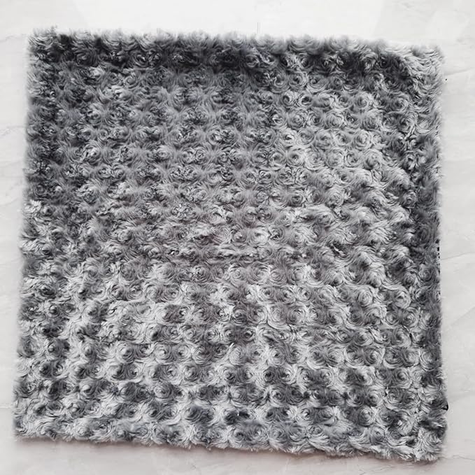 Removable Washable Cover, Polyester Material Pet Heating Pad Cover (18" x 18") with Zipper