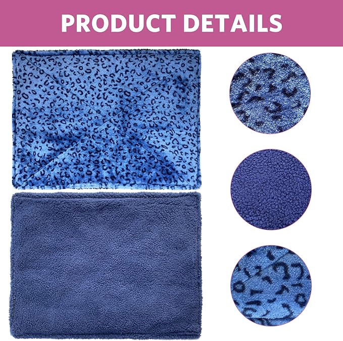 MARUNDA Self Warming Cat Bed,Super Soft Dog Bed Crate Bed Blanket, Self Heating Cat Pad, Thermal Cat and Dog Warming Bed Mat.