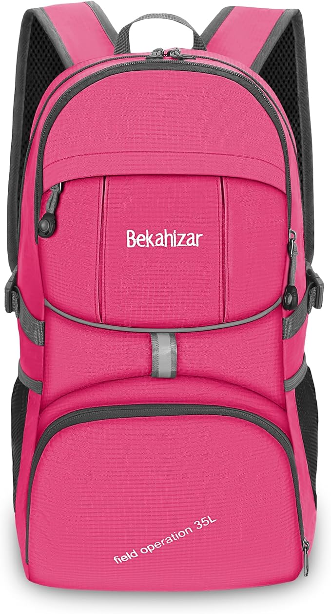 35L Lightweight Backpack Foldable Hiking Daypack Packable Travel Day Bag for Men Women Outdoor Walking Camping