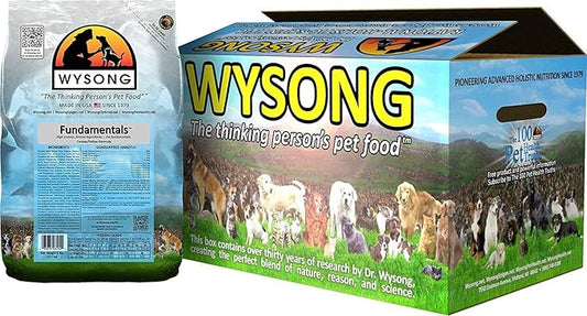 Wysong Fundamentals Canine/Feline Formula Dry Dog/Cat Food, Four, 5 lb. bags