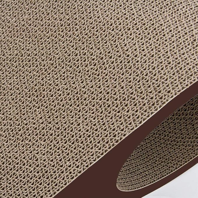 Catify by Best Pet Supplies, Inc., Inc., Inc., Droplet Cardboard Cat Scratcher with Catnip (CTM-07)