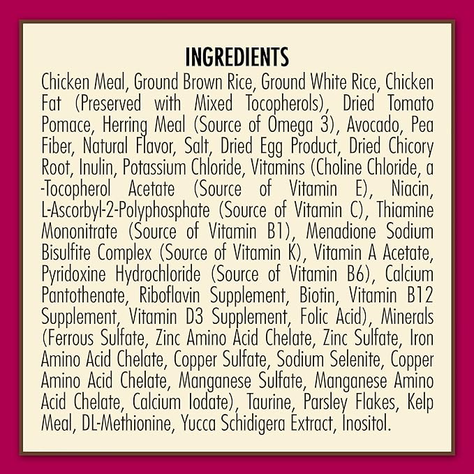 AvoDerm Indoor Formula Dry Cat Food. 6lb bag