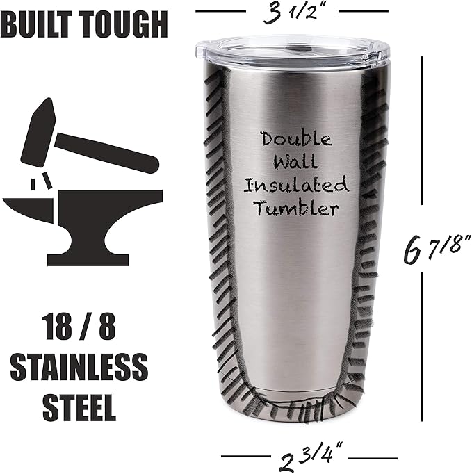 Black Labrador Tumbler SERENGETI 16 Oz. Stainless Steel, Vacuum Insulated Tumbler with Spill Proof Lid - 3D Print - Insulated Travel mug for Hot or Cold Drinks (Black Labrador Tumbler)