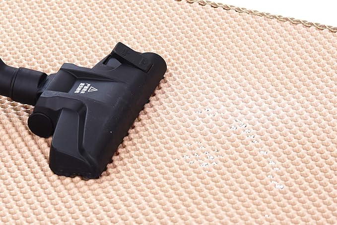 BlackHole Litter Mat Blackhole Cat Litter Mat - Extra-Large Size Rectangular 36" X 25" (Beige)