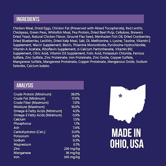 Best Breed Dr. Gary's Grain Free Cat Diet Slow-Cooked in USA [Natural Dry Dog Food for All Ages] Dark Brown 24 lbs. (New)