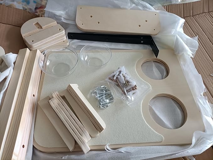 Pathosio Cat Wall Shelves - Grey