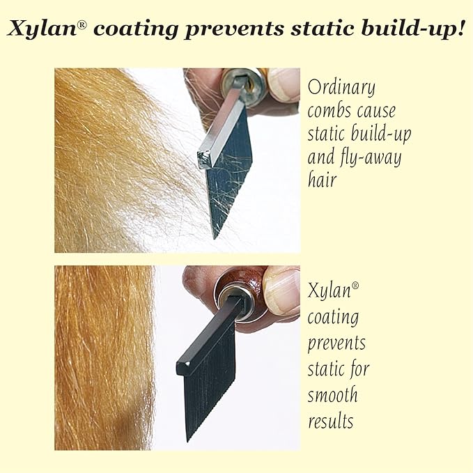 Master Grooming Tools MGT Xylan Comb Face/Finishing