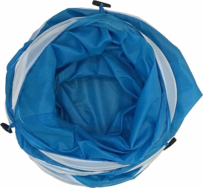 Pet Life ® 3-Way Kitting-Go-Seek Interactive Collapsible Passage Kitty Cat Tunnel