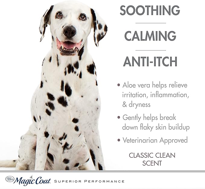 Four Paws Magic Coat® Medicated Dog Shampoo for Skin Allergies 16 Ounce (1 Count)