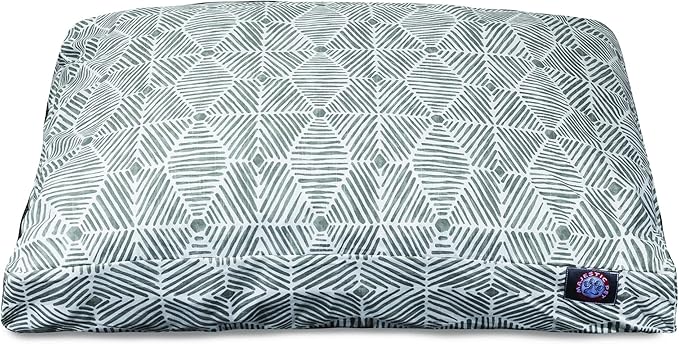 Majestic Pet Charlie Gray X-Large Rectangle Bed