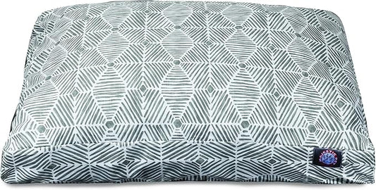 Majestic Pet Charlie Gray X-Large Rectangle Bed