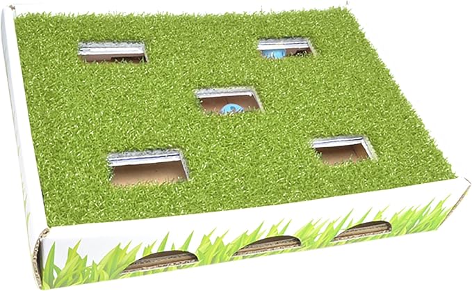 Catstages Grass Patch Hunting Box Cat Toy