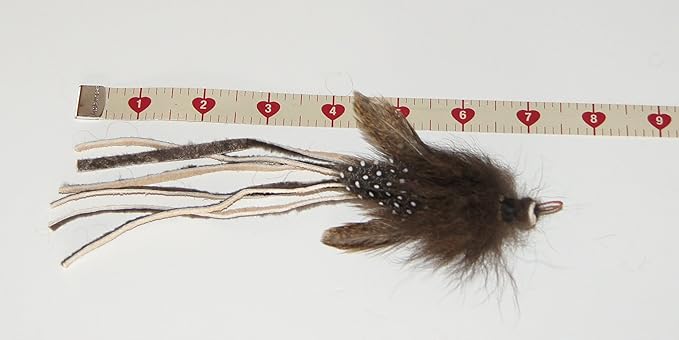 Buffalo Squid Refill/Attachment Cat Toy - Fits Wildcat and Popular Bird and Mouse Type Wands/Poles