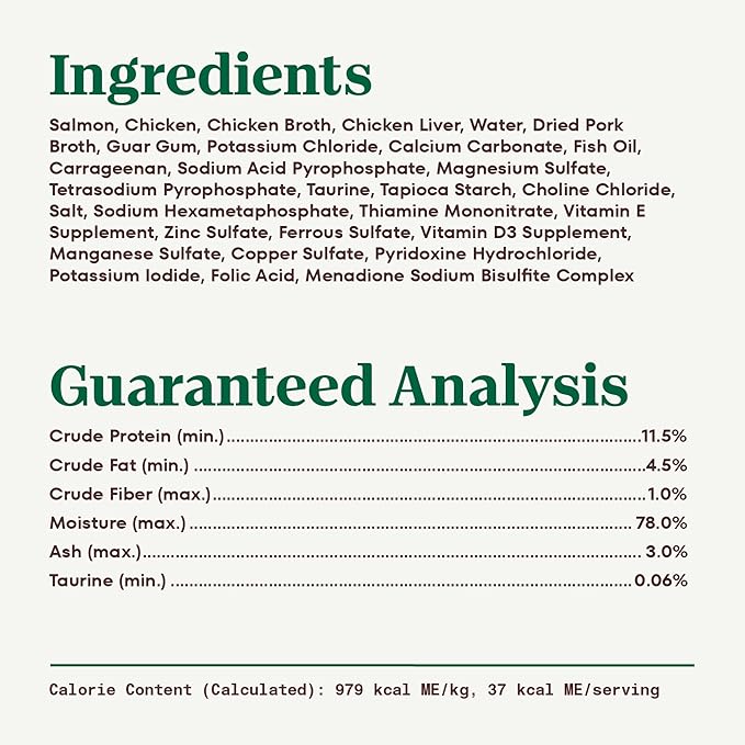 Nutro Perfect Portions Wet Cat Food Paté Salmon & Chicken Recipe, (24) 2.64 oz. Twin-Pack Trays