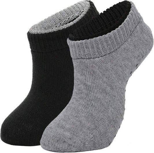 American Trends Fuzzy Socks for Women with Grippers Non Slip Christmas Socks