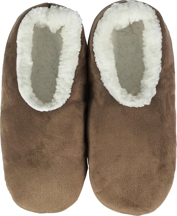 BenSorts Fuzzy Slipper Socks for Women Funny House Slippers with Grips