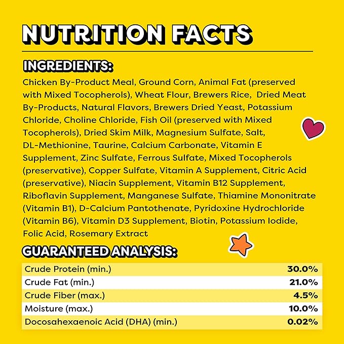 Temptations Kitten Crunchy and Soft Treats Chicken and Dairy Flavor, 3 oz. Pouch, (Pack of 12)