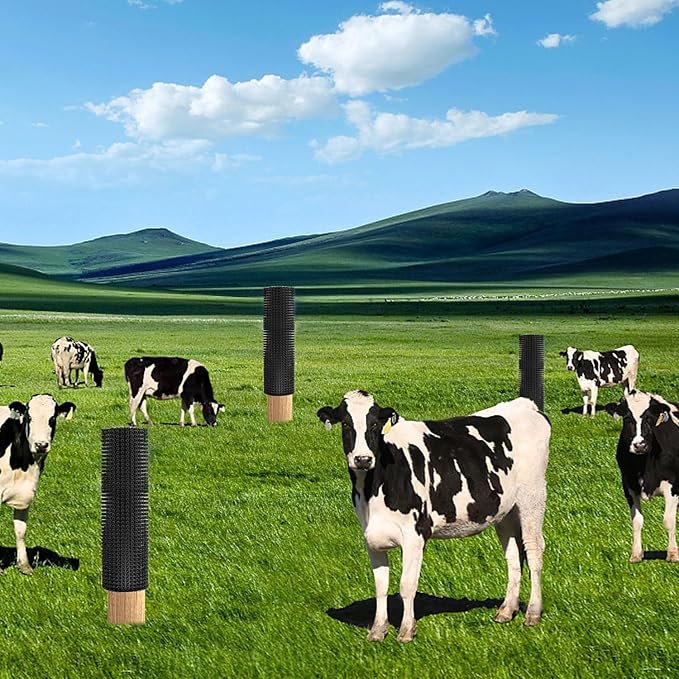 2 pcs Horse Cattle Scratchers, Horse Scratching Post, Soft Massage Brush Kit for Equine Bovine, Scratching Itch Relief Pad for Farm Animals Goat Sheep Cow Dog