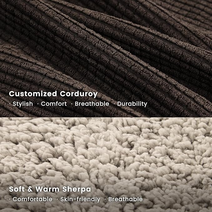 Miguel Washable Cat Beds for Indoor Cats with Removable Cushion, Easy to Wash Small Pet Sofa Bed with Side, Rectangle Bolster Kitten Bed Calming Cuddle Puppy Bed with Anti-Slip Bottom, Brown 18 Inch