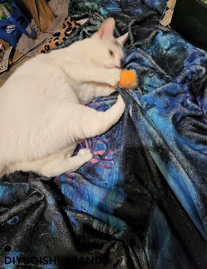 Cat Toys Pack – 40pc Set of Jingle, Reflective, and Plush Balls for Indoor Cats – Safe, Fun, and Stress-Relieving Playtime for Cats