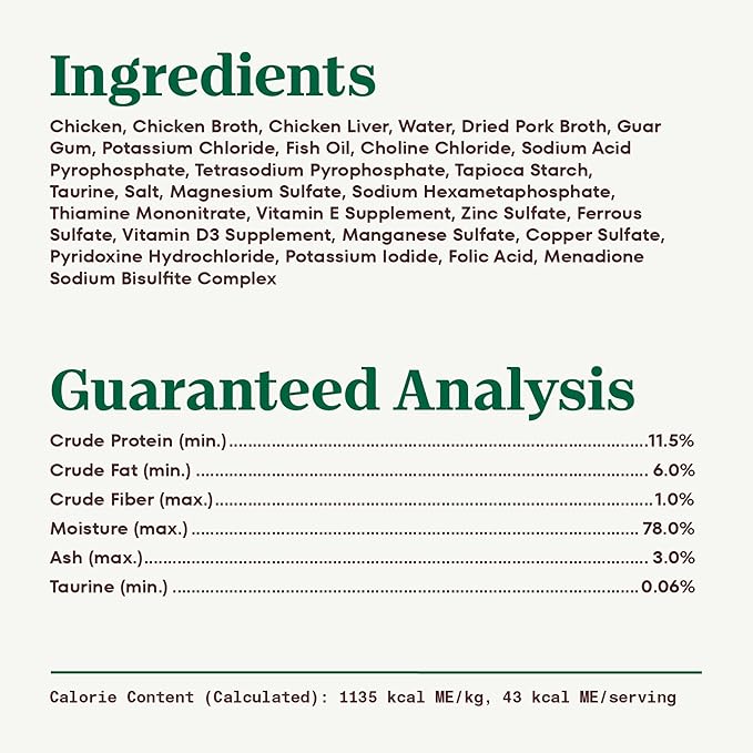 Nutro Perfect Portions Wet Cat Food Paté Chicken Recipe, (24) 2.64 oz. Twin-Pack Trays