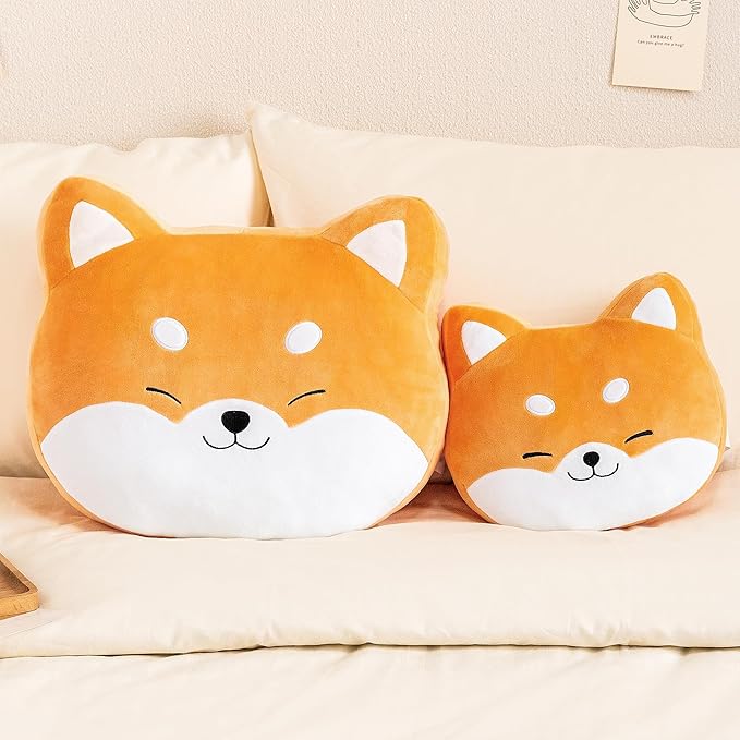 Lazada Kids Pillow Corgi Plush Pillows Toy Soft Gift Baby Girl Gifts Gray 15 Inches…