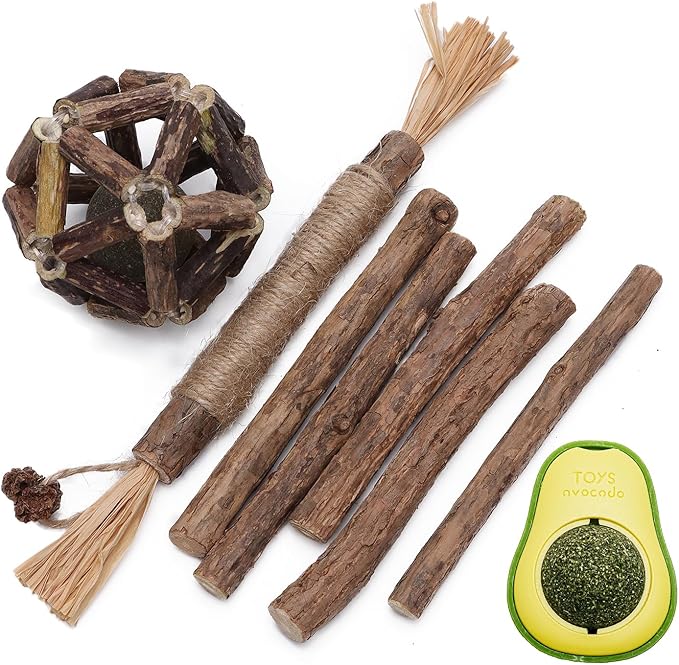 Cat Toys Bulk for Indoor Cats - Cat Treat Dispenser Toy, Cat Toy Ball Launcher Gun, Cat Wand, Catnip Toys Balls, Catnip Fish, Mice, Cat Spring Toys, Colorful Balls and Bells for Cat