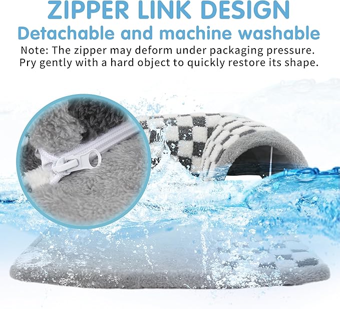 Kitten Tunnel Bed Mat for Indoor Kittens, Perfect Kitten Gift Toy, 3D Memory Foam Cat Tunnel Mat, Detachable & Machine Washable, Non-Slip Base, Black S