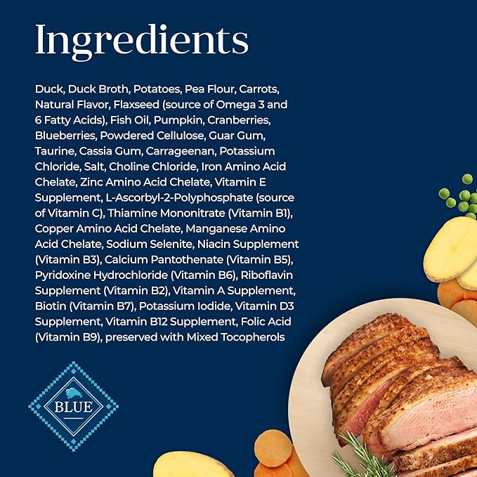 Blue Buffalo Basics Grain-Free Wet Cat Food, Skin & Stomach Care, Limited Ingredient Diet for Indoor Cats, Duck & Potato Entrée, 3-oz Cans (24 Count)