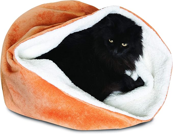Majestic Pet 17 inch Villa Navy Burrow Cat Bed